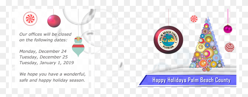 1170x405 2018 Happy Holidays 1 Ubuntu Cube Caps, Flyer, Poster, Paper HD PNG Download