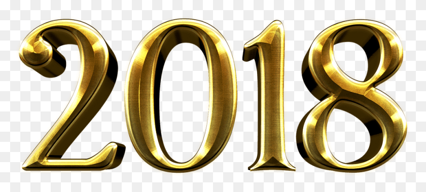 960x393 2018 Happy New Year Transparent Happy New Year 2018 Transparent, Number, Symbol, Text HD PNG Download