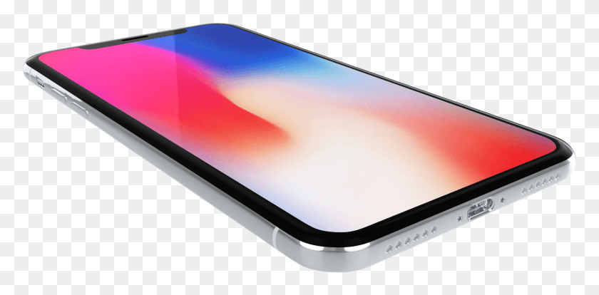 1251x568 2018 Lcd Iphone Iphone X 3d, Mobile Phone, Phone, Electronics HD PNG Download
