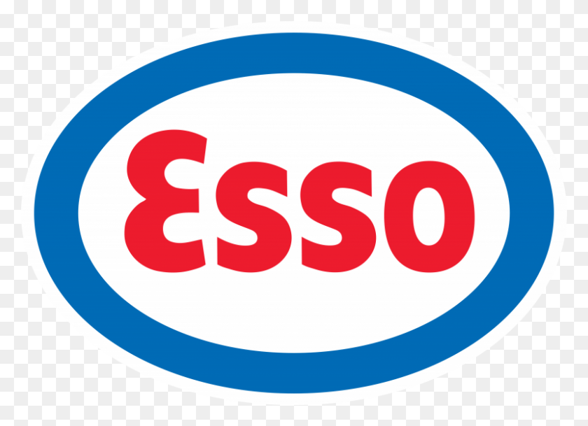 800x564 2018 Logos Esso Logo Transparent, Label, Text, Logo HD PNG Download