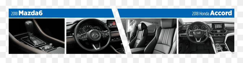1500x305 2018 Mazda6 Vs 2018 Honda Accord Comparación De Diseño Interior Mercedes Benz, Reloj De Pulsera, Estufa Hd Png