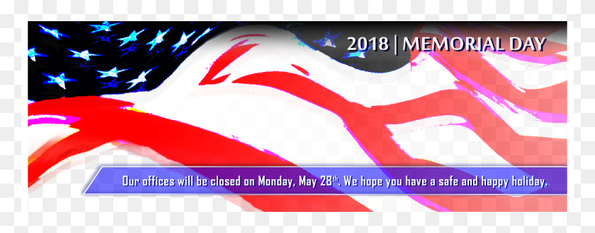 1170x405 2018 Memorial Day Poster, Text, Graphics HD PNG Download