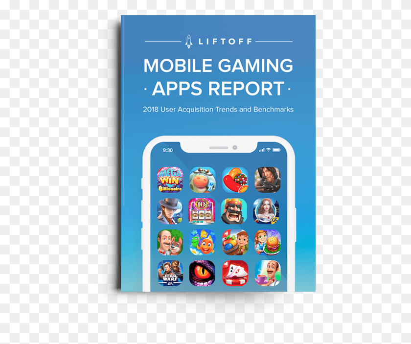 450x643 2018 Mobile Gaming Apps Report More Games Mobile, Text, Person, Human HD PNG Download