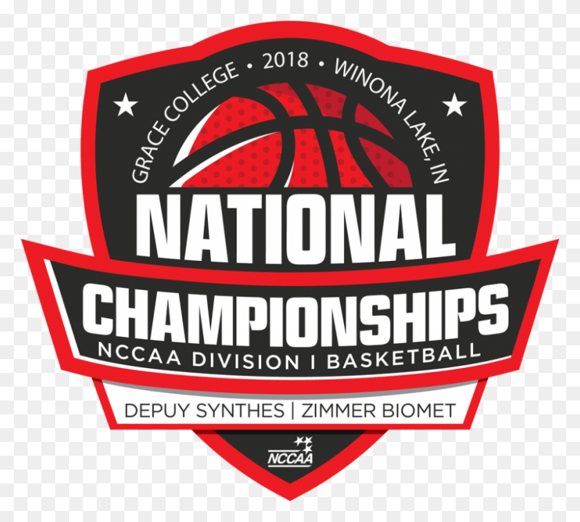 800x714 2018 Nccaabasketball 1 Basketball National Championship Logo, Label, Text, Symbol HD PNG Download