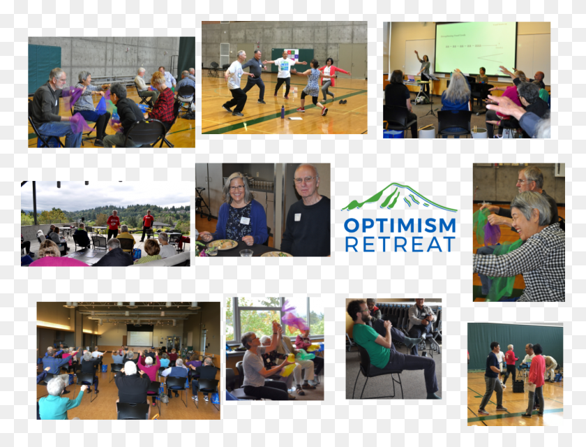 1280x952 2018 Optimism Retreat Optimsim Photo Collage Collage, Person, Human, Poster HD PNG Download