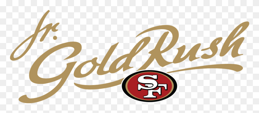 1149x455 2018 San Francisco 49ers Junior Gold Rush Cheerleader San Francisco 49ers, Text, Label, Logo HD PNG Download