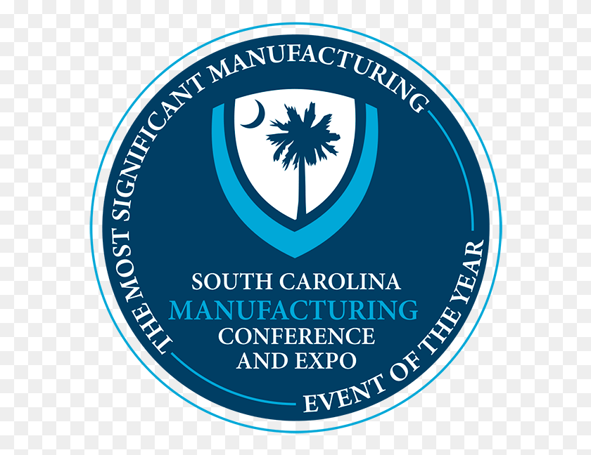 588x588 2018 South Carolina Manufacturing Conference And Expo Emblem, Logo, Symbol, Trademark HD PNG Download