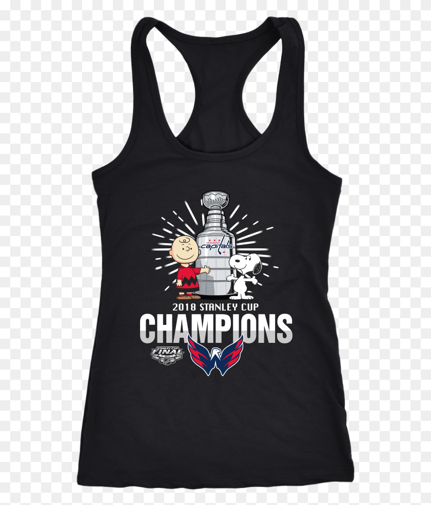 544x924 2018 Stanley Cup Champions Washington Capitals Snoopy Cute Senior Shirts 2019, Clothing, Apparel, Tank Top HD PNG Download