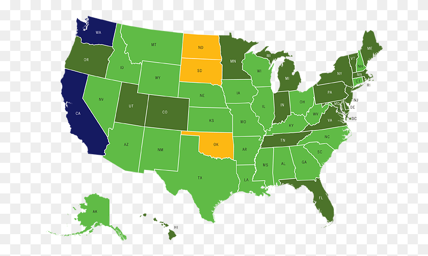 662x443 2018 State Report Cards On Support For Walking Bicycling America Dumbfuckistan, Map, Diagram, Plot HD PNG Download