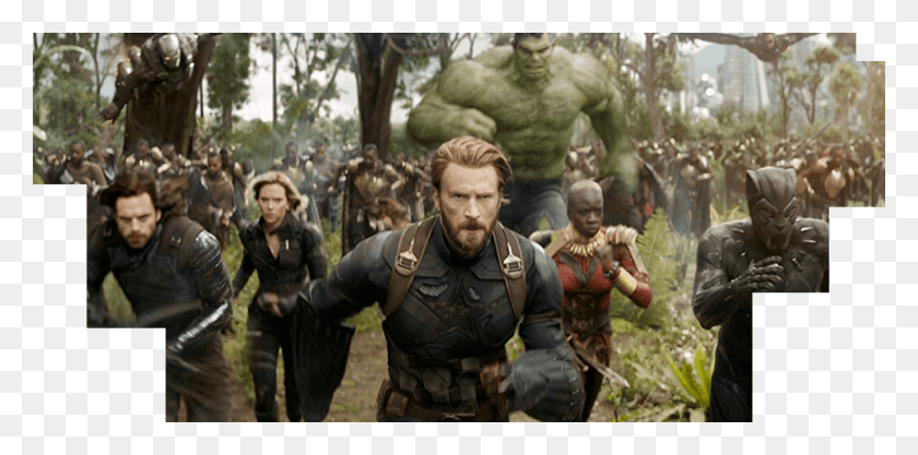 1200x550 2018 Summer Movie Preview Captain America Infinity War Shield, Person, Human, Costume HD PNG Download
