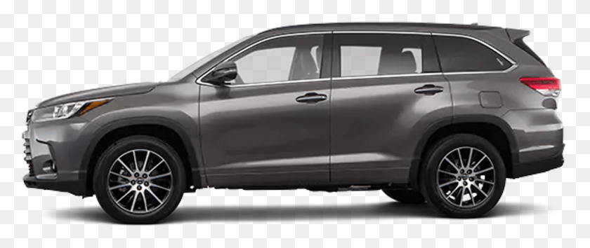 955x361 2018 Toyota Highlander Le X Trail 2018 Negro, Coche, Vehículo, Transporte Hd Png