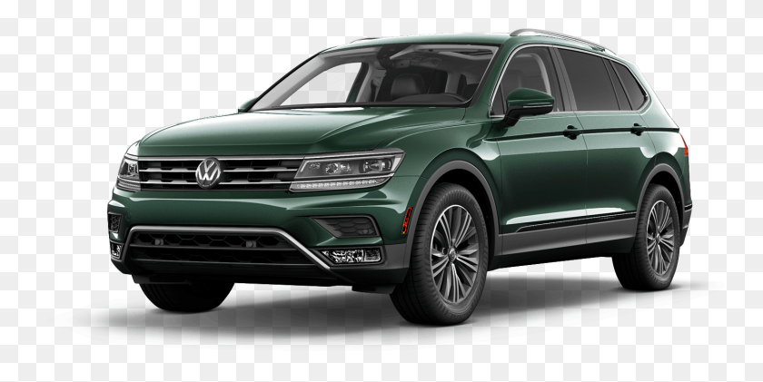 1473x682 2018 Volkswagen Tiguan Dark Moss Green Mettallic Vw Touareg 2018, Coche, Vehículo, Transporte Hd Png