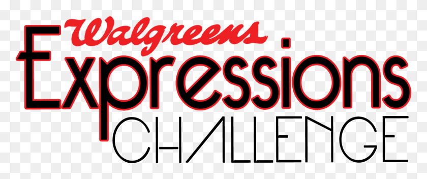 1473x553 2018 Walgreens Expressions Challenge Walgreens, Text, Alphabet, Light HD PNG Download