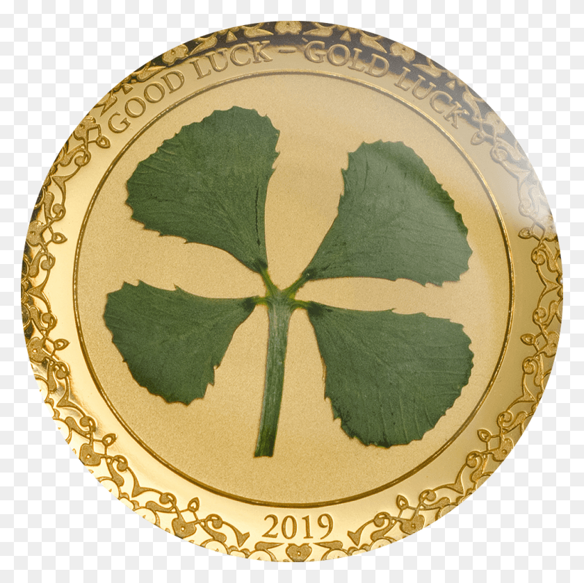 1000x1000 2019 1 Palau Four Leaf Clover Good Luck Good Luck In 2019, Rug, Plant, Symbol HD PNG Download