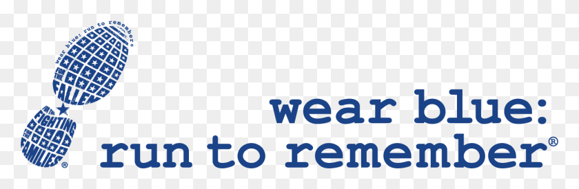 1374x379 2019 9 11 Memorial 5k Amp Half Wear Blue Run To Remember Logo, Symbol, Trademark, Text HD PNG Download