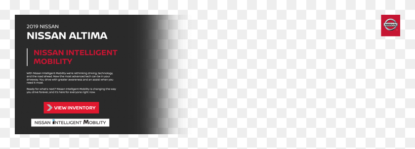 1920x600 2019 Altima Generic Video Parallel, Text, Gray, Electronics HD PNG Download