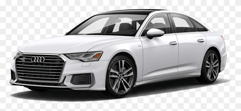 1870x785 2019 Audi A6 Sedan Blanco Audi A6 2019, Coche, Vehículo, Transporte Hd Png