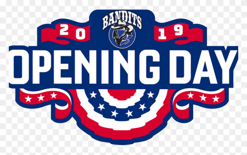 1000x600 2019 Bandit Auction Little League Baseball Opening Day, Label, Text, Logo HD PNG Download