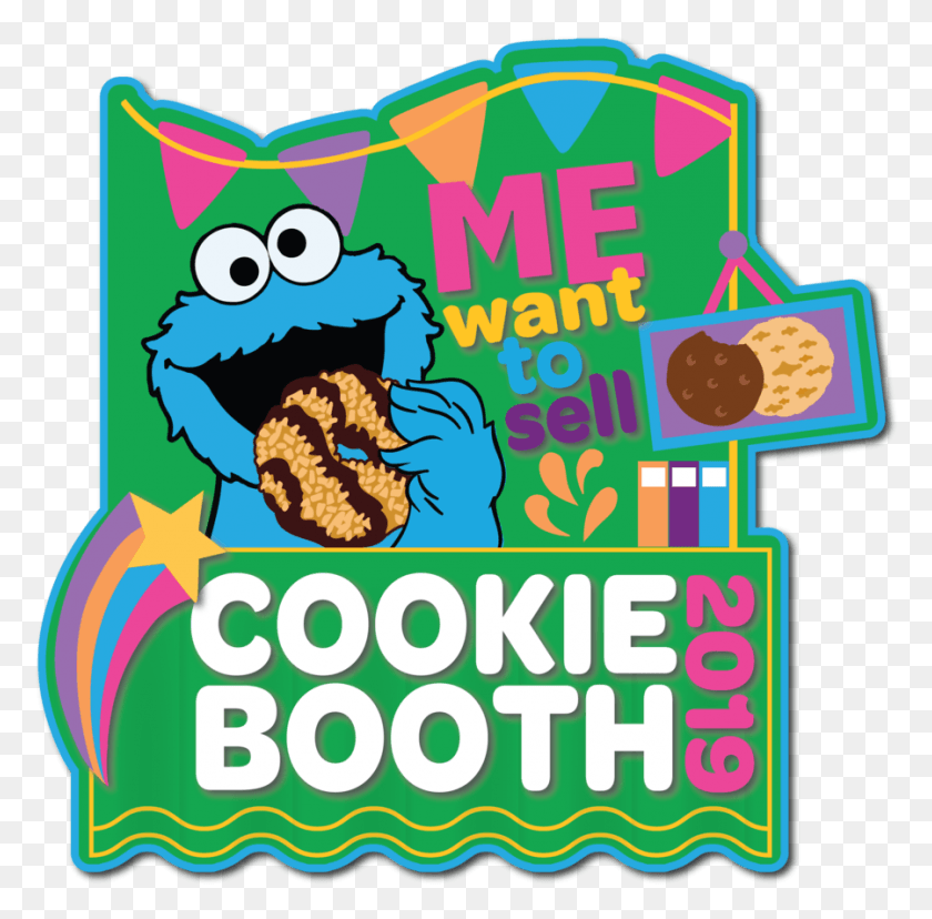 899x886 2019 Cookie Monster Booth Patch Majalah Gamers, Poster, Advertisement, Flyer HD PNG Download
