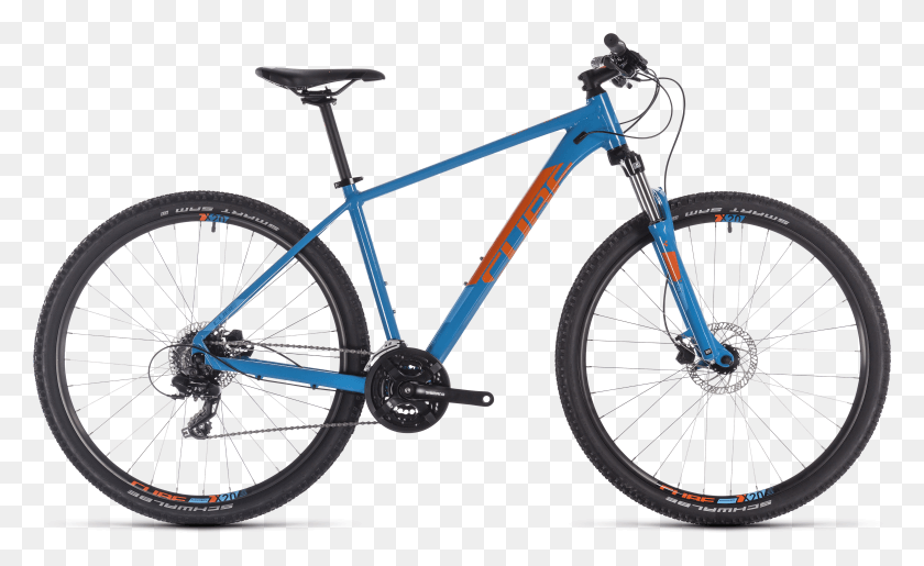 4501x2631 2019 Cube Aim Pro Hardtail Mountain Bike In Blue Cube Aim Pro 2019 HD PNG Download
