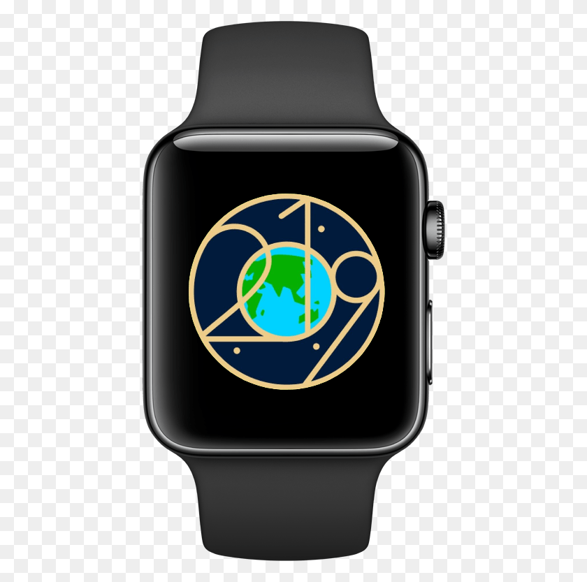 434x773 2019 Earth Day Apple Watch S4 Gps Cellular Stainless Steel Black Milanese, Electronics, Mobile Phone, Phone HD PNG Download