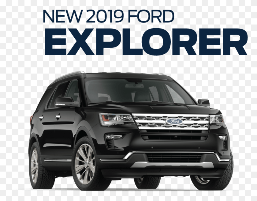 842x644 2019 Ford Explorer In Salisbury Md Explorer Ford 2019, Car, Vehicle, Transportation HD PNG Download