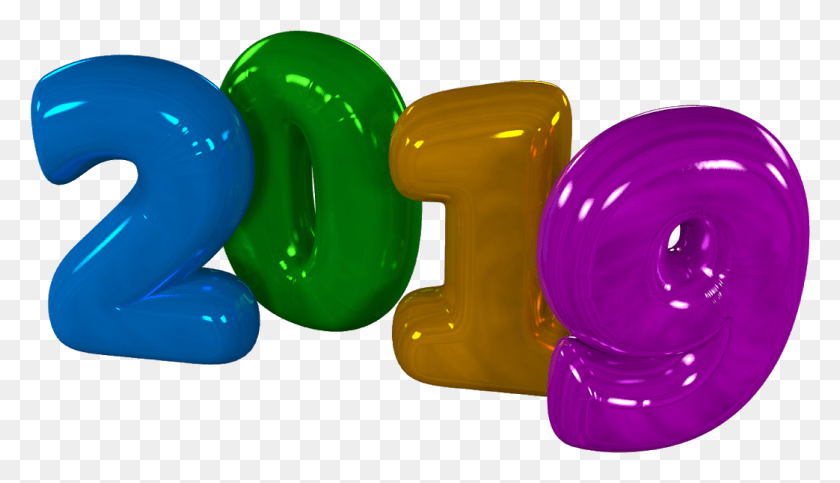 1043x566 2019 Happy New Year File And Wallpaper By Kashif Lilac, Ball, Inflatable, Toy HD PNG Download
