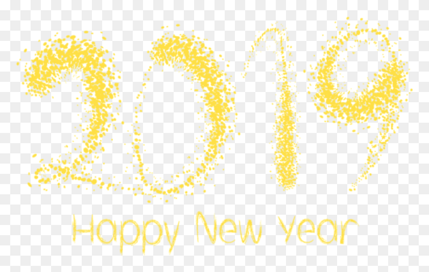 817x495 2019 Happy New Year Happy New Year 2019, Number, Symbol, Text HD PNG Download