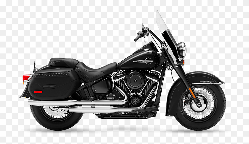717x425 2019 Harley Davidson Heritage Classic 2017 Suzuki Boulevard, Мотоцикл, Транспортное Средство, Транспорт Hd Png Скачать