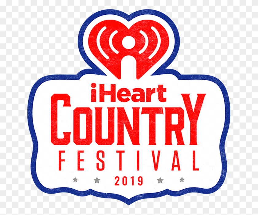 664x642 2019 Iheartcountry Festival Lineup Announcement Iheartmedia Inc, Text, Label, Light HD PNG Download