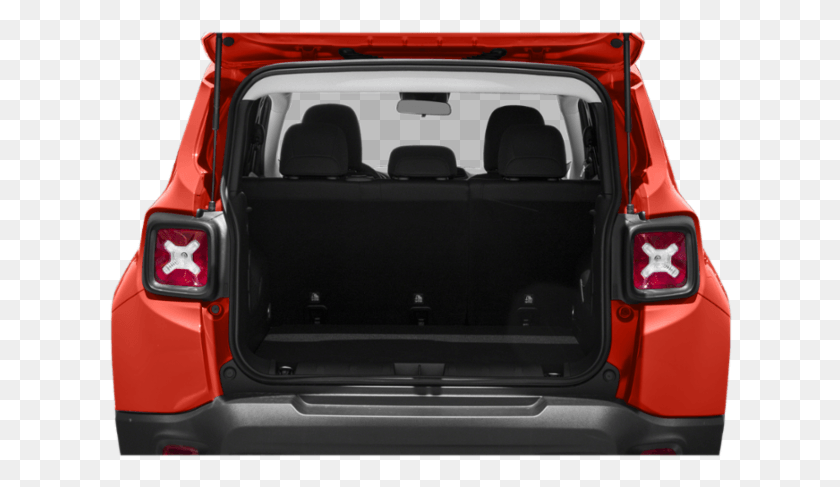 624x427 2019 Jeep Renegade Jeep Renegade Sport Rear Interior, Cushion, Car Trunk, Fire Truck HD PNG Download
