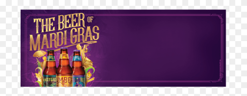 701x267 2019 Mardi Gras Campaign Banner Poster, Text, Beer, Alcohol HD PNG Download