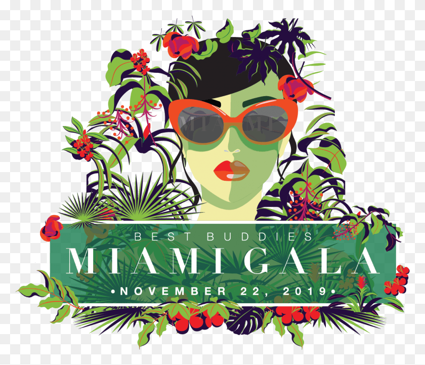 1321x1120 2019 Miami Gala Front, Sunglasses, Accessories, Accessory HD PNG Download
