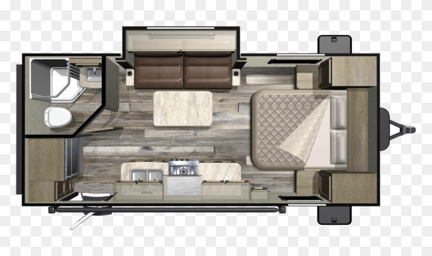 1004x565 2019 Mossy Oak Lite 21fbs Floor Plan Img Caravan, Wood, Machine, Adapter HD PNG Download