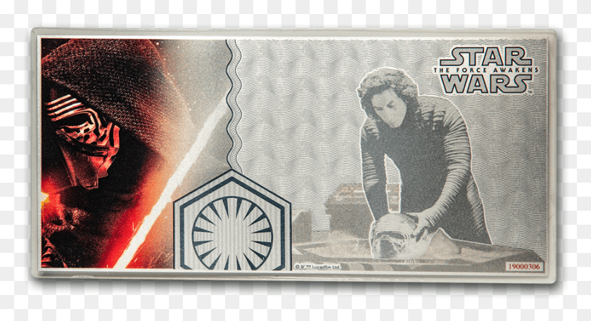 875x446 2019 Niue 5 Gram Silver 1 Note Star Wars The Force, Person, Human, Money HD PNG Download