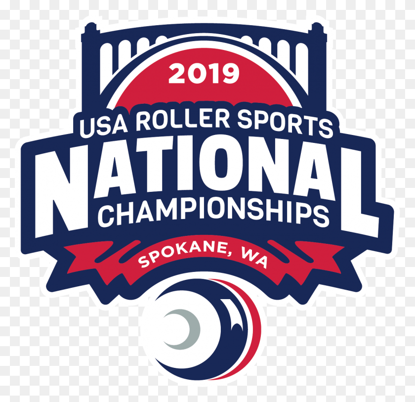 1261x1218 2019 Usa Roller Sports National Championships Illustration, Poster, Advertisement, Logo Descargar Hd Png