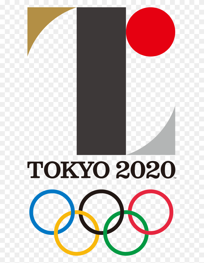 613x1023 2020 Summer Olympics Logo 2020 Tokyo Olympic, Alphabet, Text, Symbol HD PNG Download