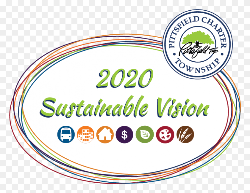 788x598 2020 Vision Logo Final Pittsfield Charter Township, Etiqueta, Texto, Comida Hd Png