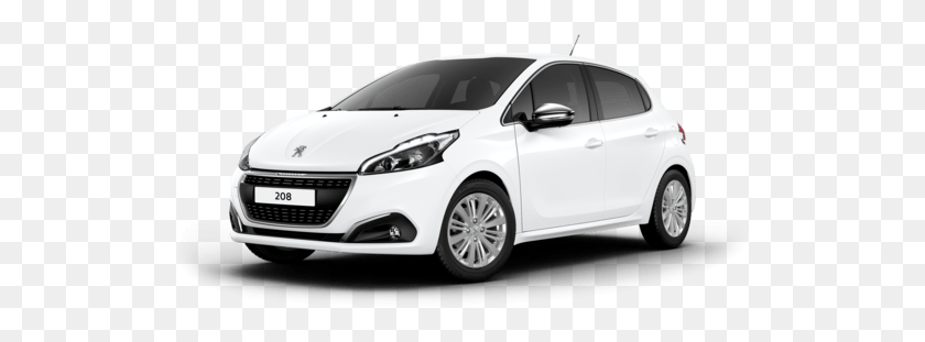 524x251 208 Allure Peugeot 208 2017 White, Sedan, Car, Vehicle HD PNG Download