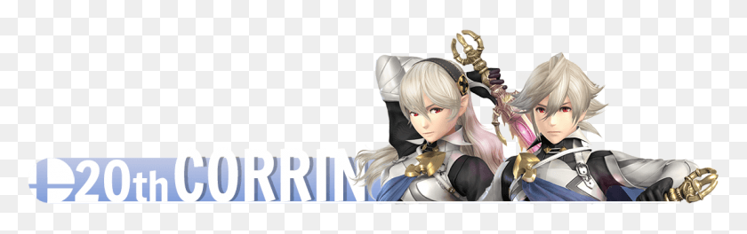 1111x291 20th Place Corrin Action Figure, Manga, Comics, Book HD PNG Download