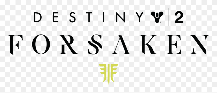 1440x558 239 Update Destiny 2 Forsaken, Logo, Symbol, Trademark HD PNG Download