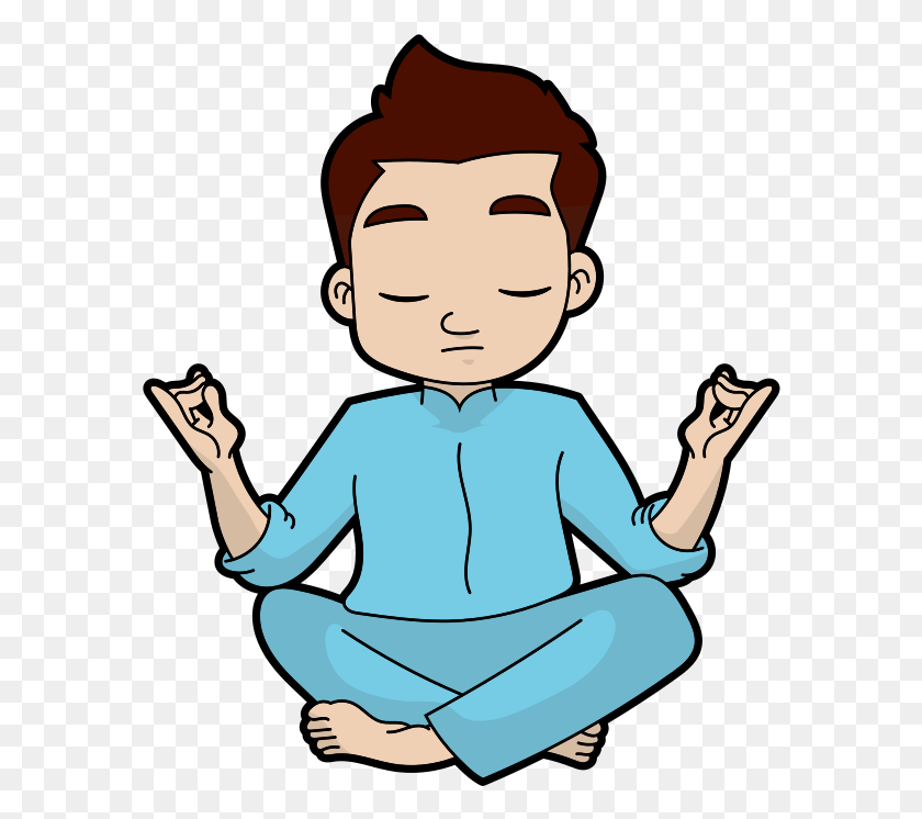 582x686 240 Pixels Yoga Man Cartoon, Person, Human, Sitting HD PNG Download