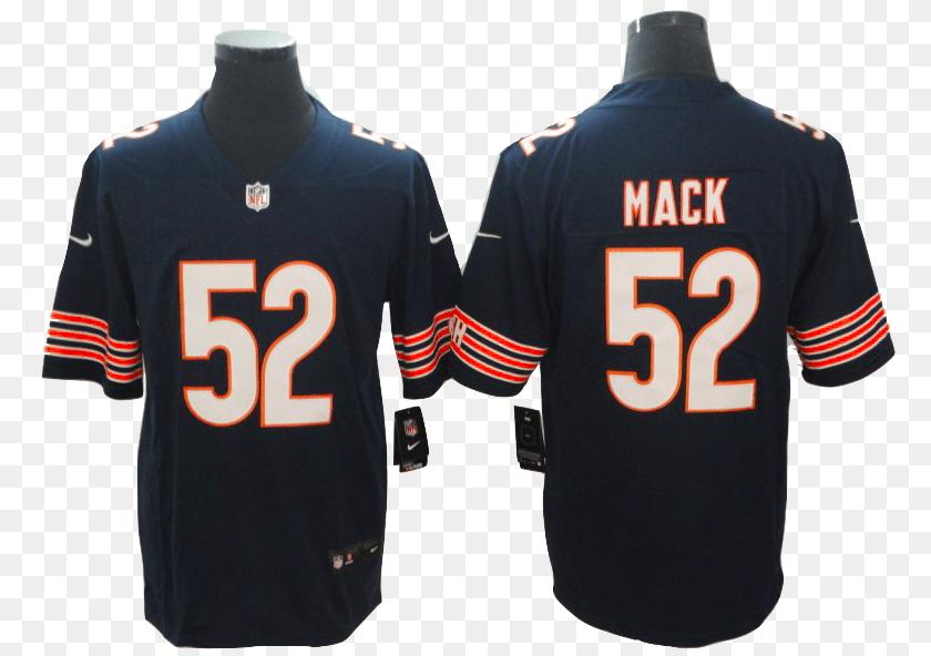 Khalil Mack, Clothing, Shirt, Jersey, Adult Sticker PNG