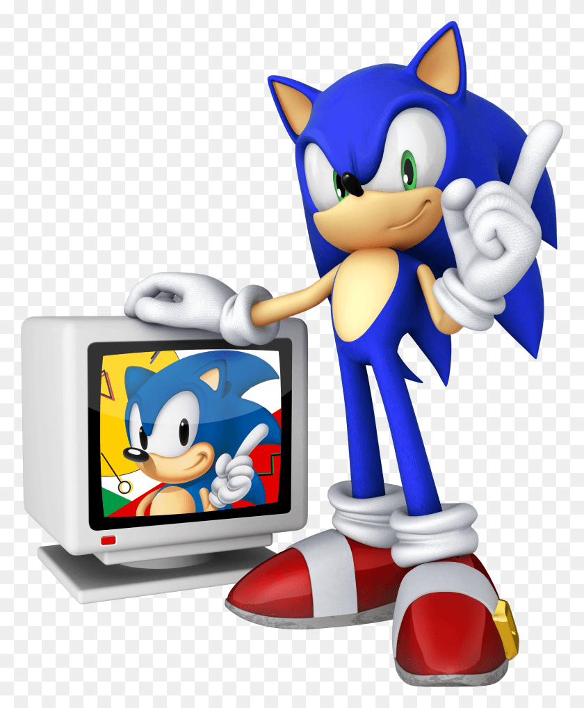 2872x3531 25th Anniversary Sonic Featured Image Sonic The Hedgehog 20th Anniversary HD PNG Download