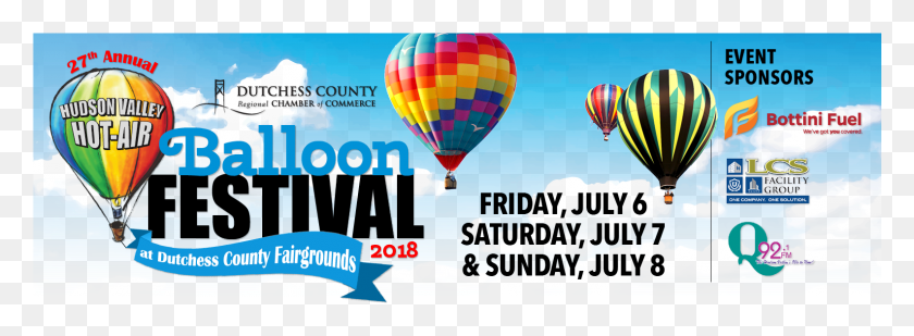 1586x507 27th Annual Hot Air Balloon Fest Air Hot Balloon Festival 2018, Vehicle, Transportation, Hot Air Balloon HD PNG Download
