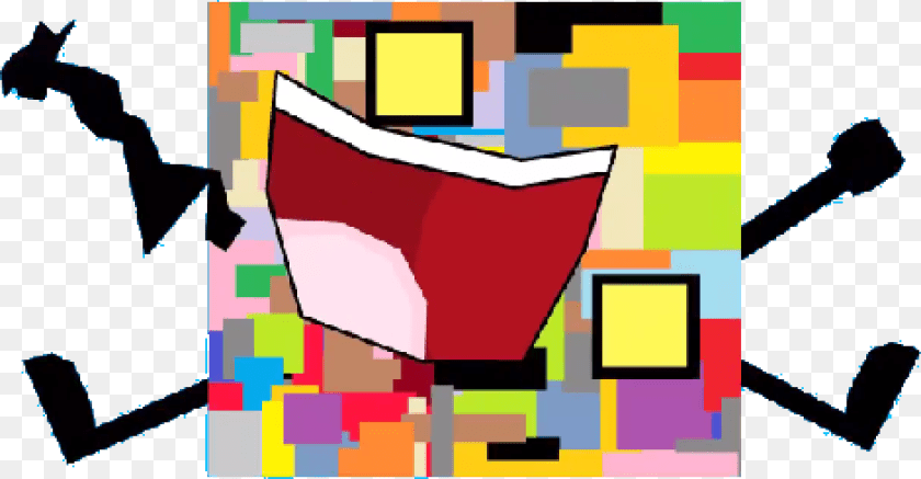 Glitch, Art, Modern Art, Collage Sticker PNG