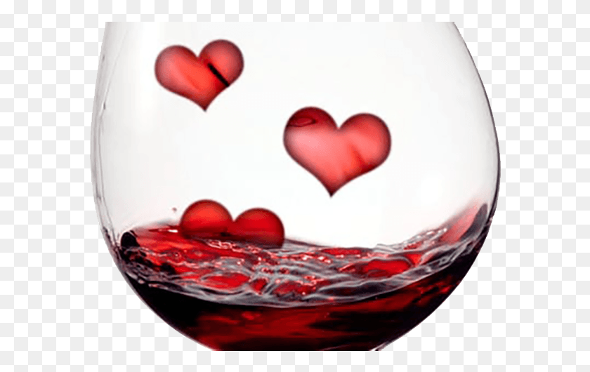 588x470 2-Й Ежегодный Глоток Прогулок Amp Shop Heart, Красное Вино, Вино, Алкоголь Png Скачать