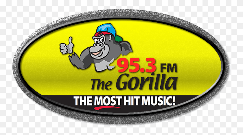756x406 3 Gorilla Cartoon, Label, Text, Logo HD PNG Download