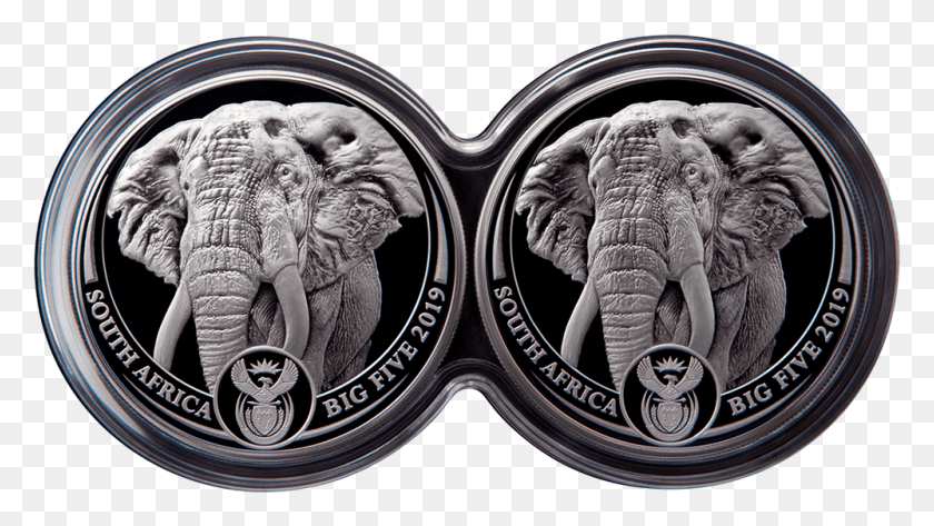 999x529 3 South African Big Five Silver Coins, Dime, Coin, Money HD PNG Download