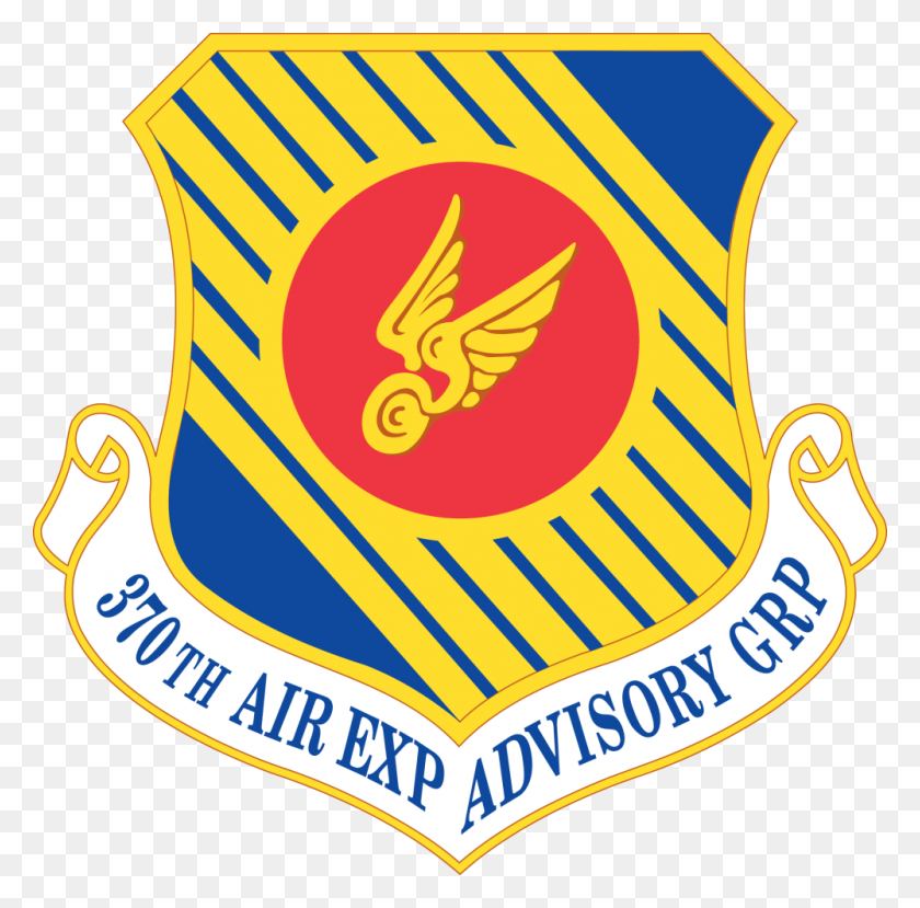 1000x987 370th Air Expeditionary Advisory Group Air Force National Guard Logo, Symbol, Emblem, Trademark HD PNG Download